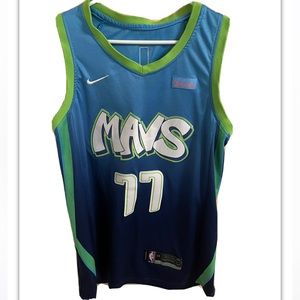 Luka Doncic Dallas Mavericks 2019-2020 City Edition Jersey Large